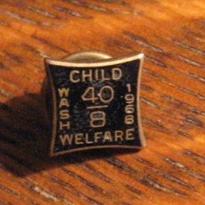 🇺🇲 American Legion Washington Vintage 1968 Lapel Pin